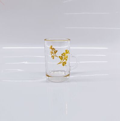 acheter Verres en verre à bord doré de 90 ml, lot de 6, parfaits pour servir de petites portions de boissons dans l'industrie de la restauration et les établissements d'hôtellerie fabrication en ligne