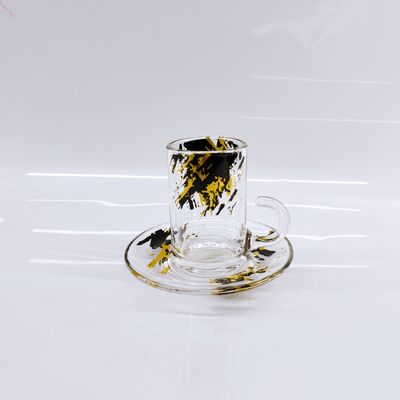 comprare Set di tazze in vetro premium da 12 pezzi fabbricazione online