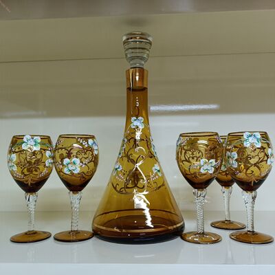 Beli Set Botol Kaca Panas tahan panas Toples kaca yang sempurna untuk menyajikan teh dan minuman ringan di restoran pembuatan online