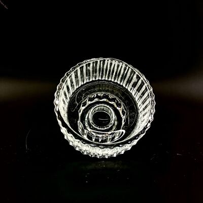 Mua 79mm chiều cao cầm nến trong suốt, khung kính tròn tinh khiết sản xuất trực tuyến