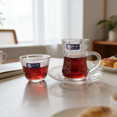 Buy Middle-East 36pcs 83ml Glass Tea Cup Cawa Cup Factory Direct Price online manufacture