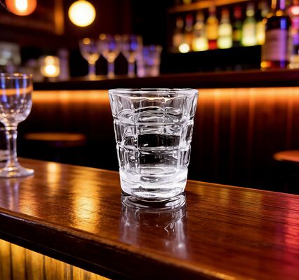 acheter Coupe en verre tequila à large bouche transparente sur mesure fabrication en ligne