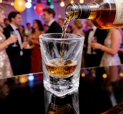 Buy Stylish Glass Shot Cups 13ml Capacity For Serving Shots / Small Drinks online manufacture