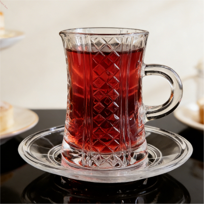 Купить Бессвинцовые кристаллические стеклянные наборы 90 мл 3,04 унции с 6 S-аусерами / 6 чашек Производство в сети