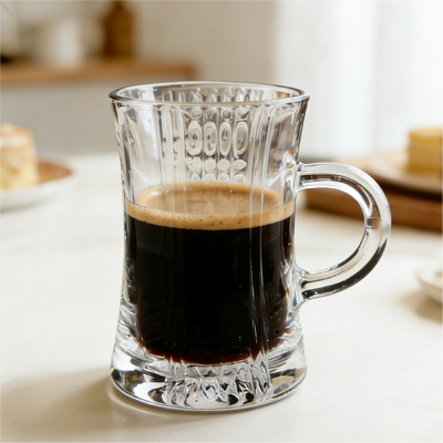 kaufen Stilvolle und praktische Glas-Teetassen, eine Bereicherung für jedes Zuhause, Restaurant oder Hotel, geeignet für verschiedene Getränkearten Online-Herstellung