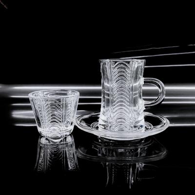 주문 고급 18pcs 유리 컵 세트 레스토랑 / 호텔 / 이벤트 장소 온라인 제조