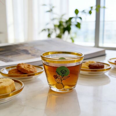 kopen Transparante glazen koffiekopjes 60ml inhoud voor espresso latte cappuccino online vervaardiging