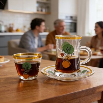 কেনা রান্নাঘর এবং কর্পোরেট সেটিংসের জন্য উপযুক্ত সরলতা এবং ক্লাসিকাল স্টাইলের সাথে ডিজাইন করা মার্জিত গ্লাস কাপ সেট অনলাইনে উৎপাদন