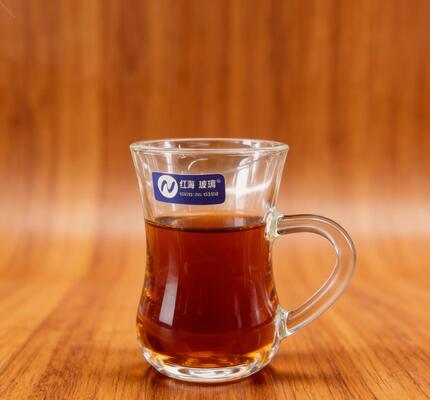 comprar Vaso de vidrio transparente para beber té, duradero, resistente al calor, con asa, tazas de té de vidrio transparente, ideal para la oficina, el hogar y los amantes del té Fabricación en línea