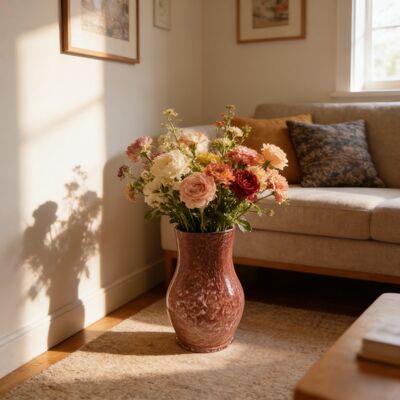 কেনা ১২০মিমি বটম ডায়ামিটার গ্লাস ভেস, হস্তনির্মিত কারুকার্য এবং ফ্লোরাল ডিসপ্লে ও উপহারের জন্য কাস্টমাইজড লোগো সহ অনলাইনে উৎপাদন