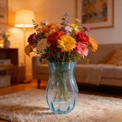 ซื้อ การจัดสรร ดอกไม้ กระจกกระจก Wholesale กระจกกระจกคริสตัล ออกแบบง่าย ห้องนั่งเล่น บ้าน สํานักงานตกแต่ง การผลิตออนไลน์