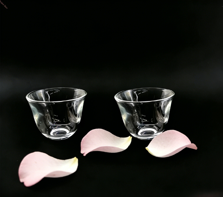 comprar Excelente transparente 6 xícaras de café de vidro 65ml 2oz Copo de Cawa para servir café árabe Fabricação em linha