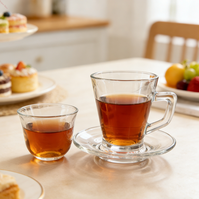 Mua Chất lượng bền không chì kính tinh thể cup bộ 36 miếng với cốc đĩa và cốc cawa hoàn hảo cho thương mại và nhà ăn sản xuất trực tuyến