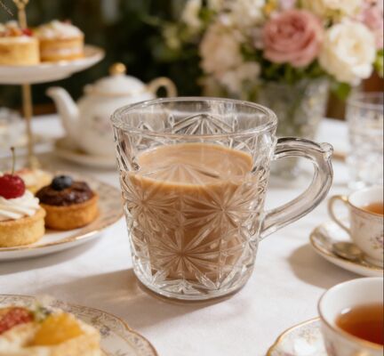 comprar Estabilidade e Durabilidade Copas de chá de vidro 165ml Capacidade Conjunto quantidade 6 pcs Perfeito para restaurantes hotéis e locais de eventos Fabricação em linha