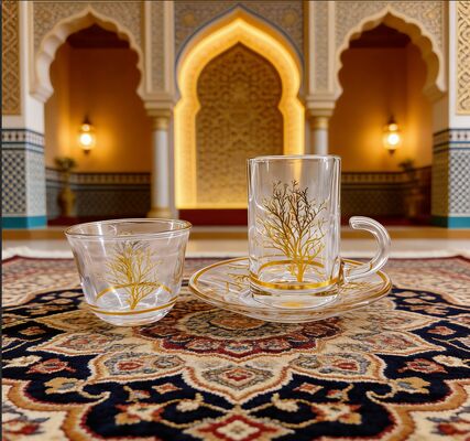 satın al 36Pcs Premium Cam Kupa ve Tabak Set. Çevrimiçi üretim