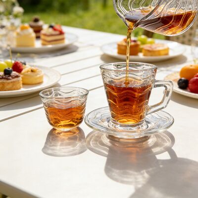 comprar Conjuntos Clássicos de Copas de Vidro, Conjunto Prático / Estilizado de Bebidas de Vidro para Hotéis Restaurantes Cafés Fabricação em linha
