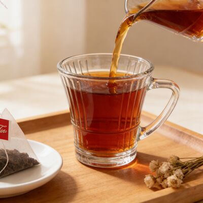 acheter Élégance en verre soda-calcaire 6 tasses turques Bouche Diamètre extérieur 68 mm Idéal pour les dégustations de thé et les services de restauration professionnels fabrication en ligne