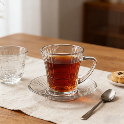 কেনা ৩৬ পিস সেট মার্জিত গ্লাস কাপ সেট পানীয় পরিবেশন, আতিথেয়তা এবং ইভেন্ট ক্যাটারিংয়ের জন্য উপযুক্ত অনলাইনে উৎপাদন