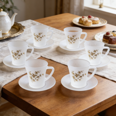 kaufen Soda Lime Glass Cup Sets 36 Stück 110 ml Kapazität und 68 mm Mund Außendurchmesser Online-Herstellung