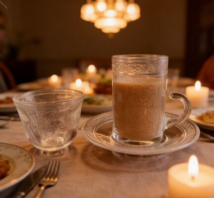 comprar Conjunto de 18 peças de xícaras e pires de cristal sem chumbo – Inclui xícaras de chá e xícaras de café para casa e eventos Fabricação em linha