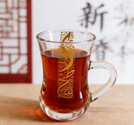 Buy Exquisite  Glass Tea Cups 83ml Transparent Lead Free Crystal Glassware online manufacture