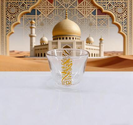 acheter Coupe en verre écologique haut de gamme 65 ml Coupe de café arabe fabrication en ligne