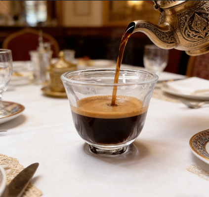 comprare 6 PCS Tazze CAWA senza piombo Set Tazze di caffè arabiche da 65 ml Per piccoli incontri fabbricazione online