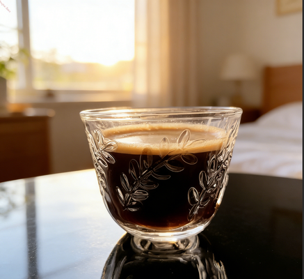 satın al 6 PCS 65ML Şeffaf Espresso Kahve Kupaları Kahvehanelerde / Evlerde Günlük Çevrimiçi üretim