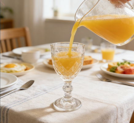 comprar Seis vasos claros con cristal libre de plomo con patrón Fabricación en línea