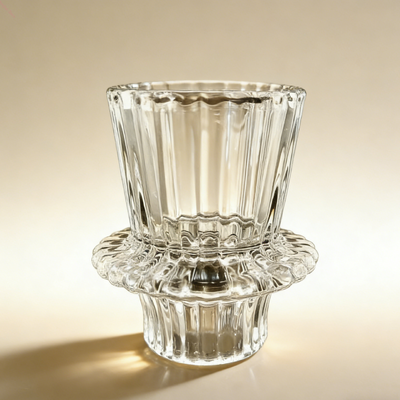 kaufen Leicht zu reinigende klare Glas-Kerzenhalter für elegante Wohnkultur Online-Herstellung