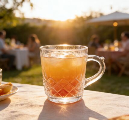 Купить 6-пакетные безсвинцовые кристаллические стаканчики без свинца 145 мл с ручкой - элегантное обслуживание для кафе, ресторанов и офисов Производство в сети