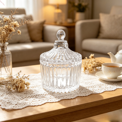 comprare Ciotole decorative in vetro per caramelle dal design elegante, perfette per esporre, servire e presentare regali fabbricazione online