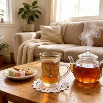 comprar Conjunto de copos de chá de vidro, 6 peças, copos turcos, vidro de cristal sem chumbo, design claro e elegante, ideal para restaurantes, cafés e casas de chá Fabricação em linha