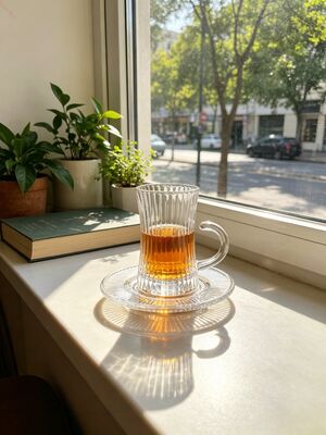kopen Glasbeker sets 6pcs Turkse bekers 6pcs schalen Eco-vriendelijk herbruikbaar glazen voorwerpen ideaal voor hotels bars en zakelijke evenementen online vervaardiging